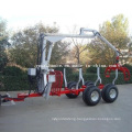 Hot Selling Zm3004 Heavey Duty Log Trailer with 400 60-15.5 Big Tyre